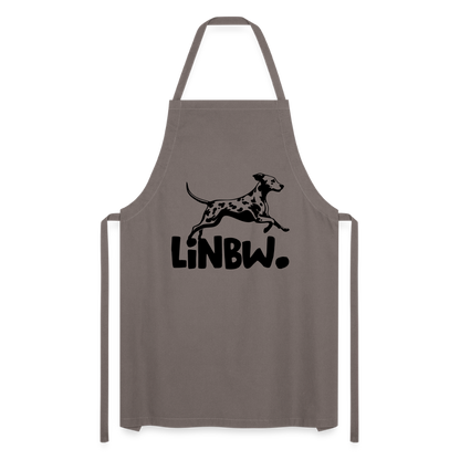 Kochschürze mit LINBW-Logo – schlicht, stilvoll & bewusst - Grau