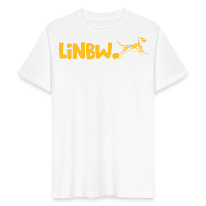 LiNBW. Männer T-Shirt Life is not just black and white - Weiß
