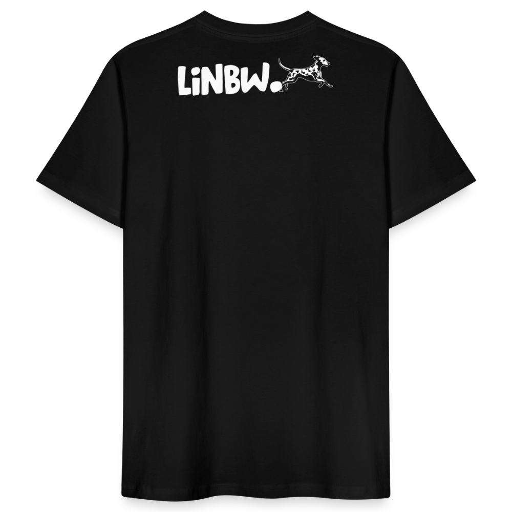 LiNBW. Männer T-Shirt Life is not just black and white - Schwarz
