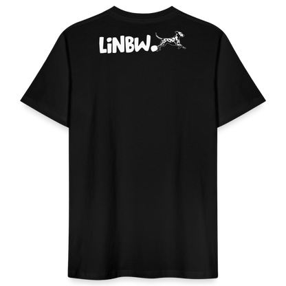LiNBW. Männer T-Shirt Life is not just black and white - Schwarz
