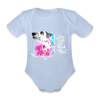 LiNBW. Body Kurzarm Dalmatiner Life is not just black and white - Sky