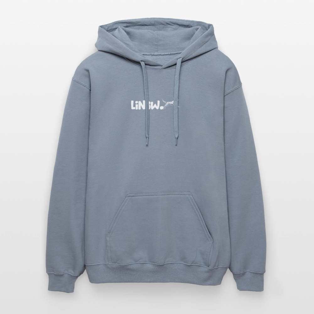 LiNBW. Männer & Frauen Hoodie Life is not just black and white - Blau