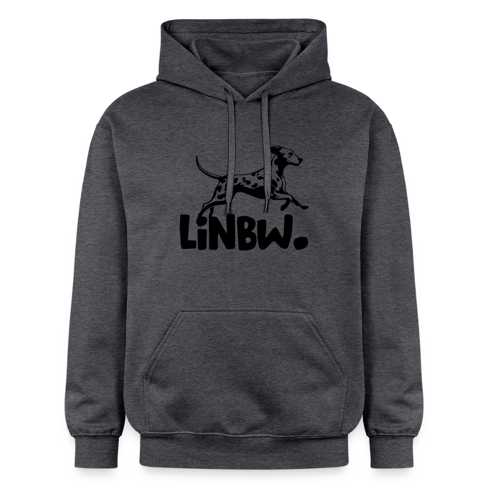 LiNBW. Männer & Frauen Hoodie - Dunkelgrau meliert