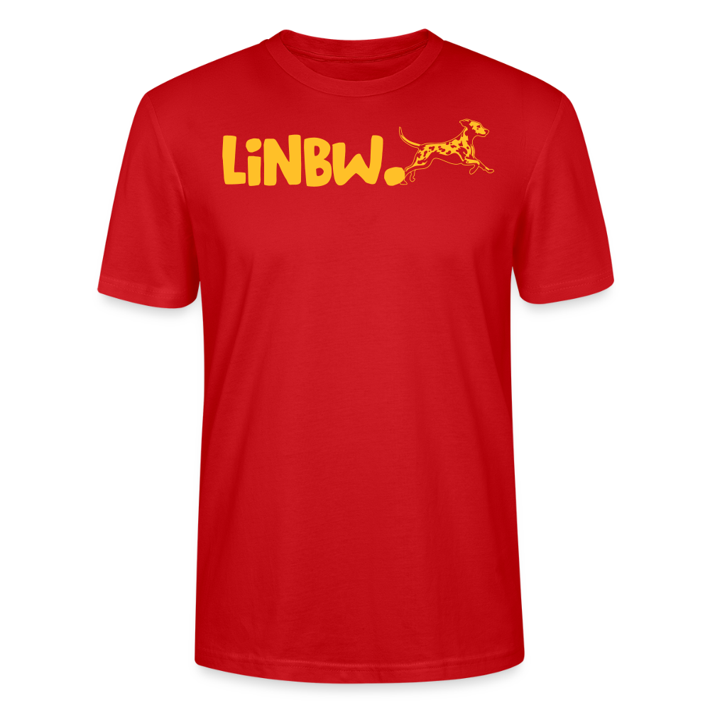 LiNBW. Männer T-Shirt Life is not just black and white - Rot