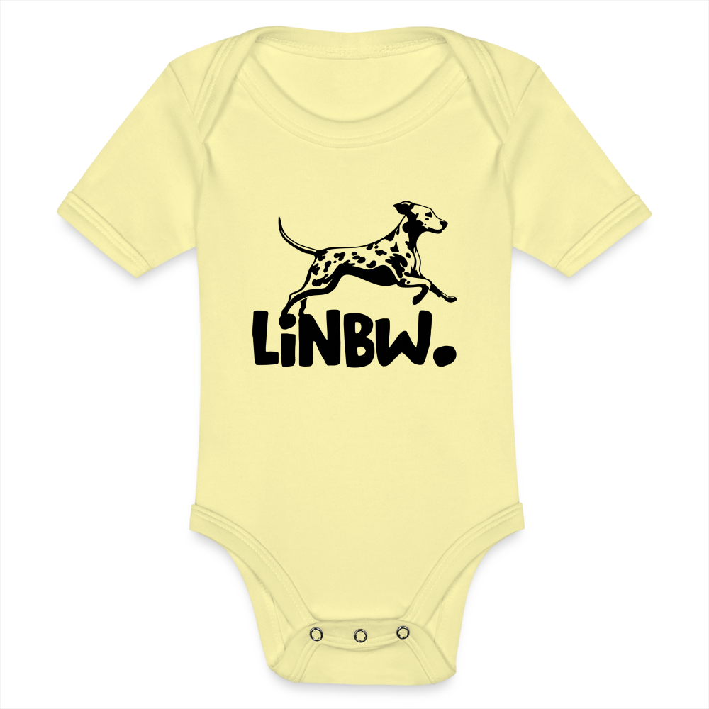 LiNBW. Body Kurzarm - Hellgelb