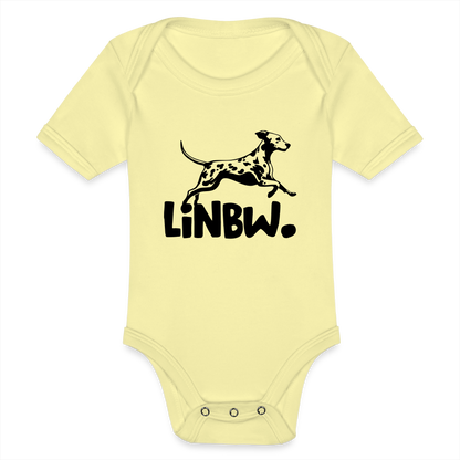 LiNBW. Body Kurzarm - Hellgelb