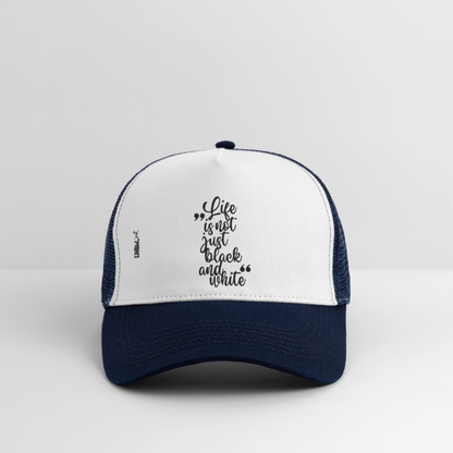 LiNBW. Cap Life is not just black and white - Weiß/Navy