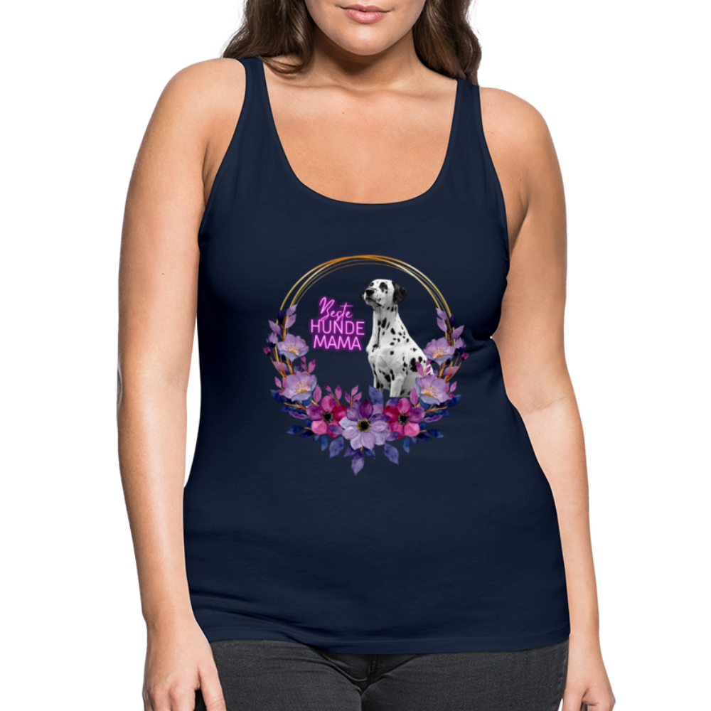 LiNBW. Frauen Tank-Top Beste Hundemama - Navy