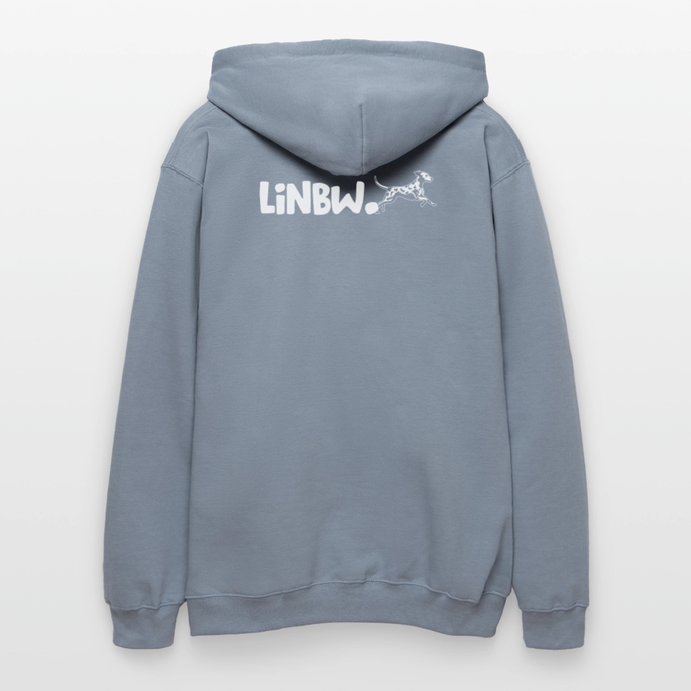 LiNBW. Männer & Frauen Hoodie Life is not just black and white - Blau