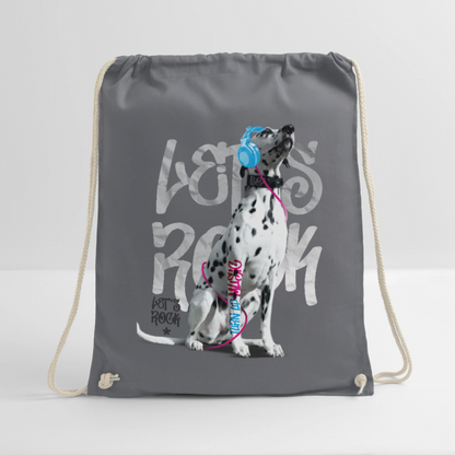 LiNBW. Turnbeutel Dalmatiner Let´s Rock - Grau