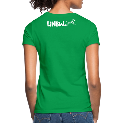 LiNBW. Frauen T-Shirt Life is not just black and white - Kelly Green
