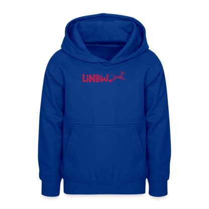 LiNBW. Teenager Hoodie Life is not just black and white - Royalblau