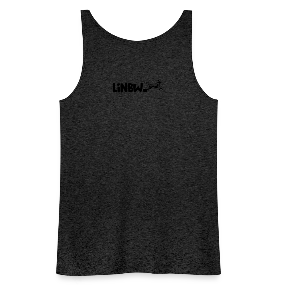 LiNBW. Frauen Tank-Top Dalmatiner Life is not just black and white - Anthrazit