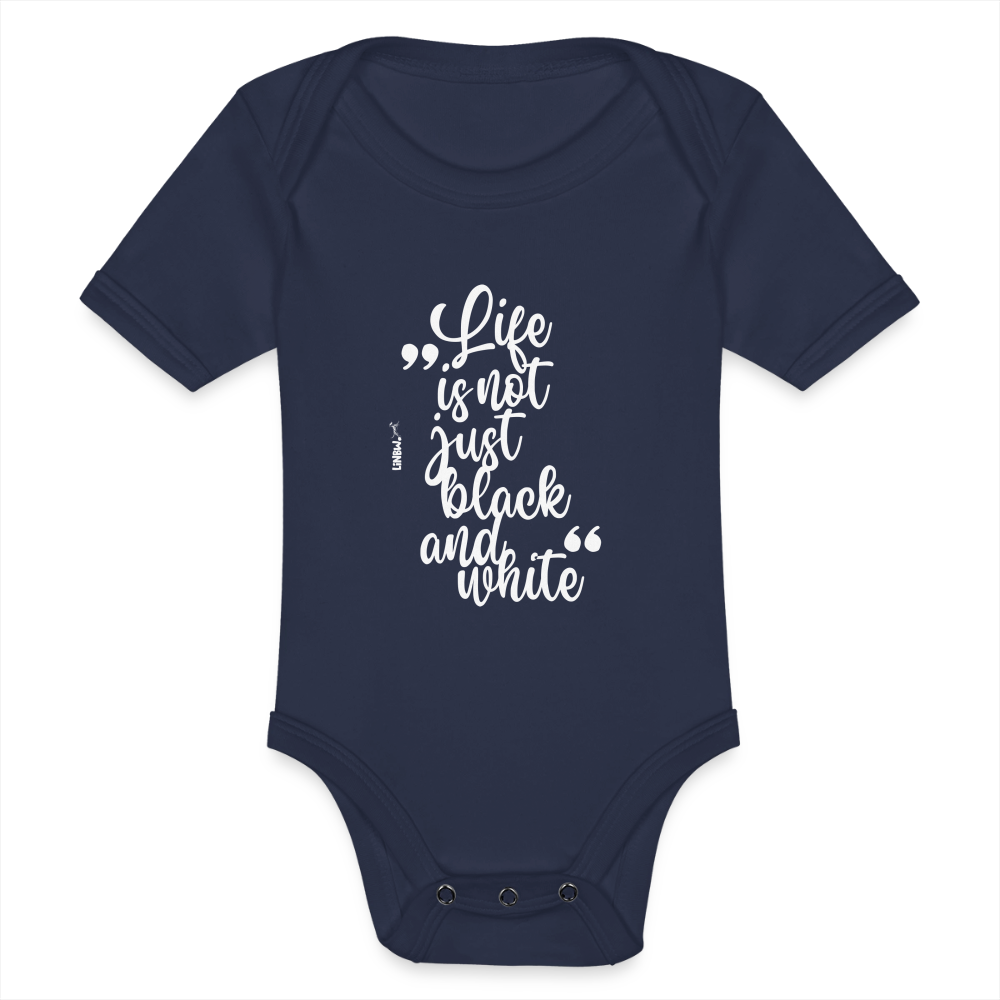 LiNBW. Body Kurzarm Life is not just black and white - Dunkelnavy