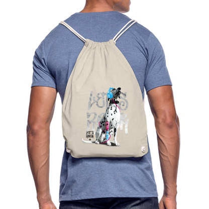 LiNBW. Turnbeutel Dalmatiner Let´s Rock - Natur