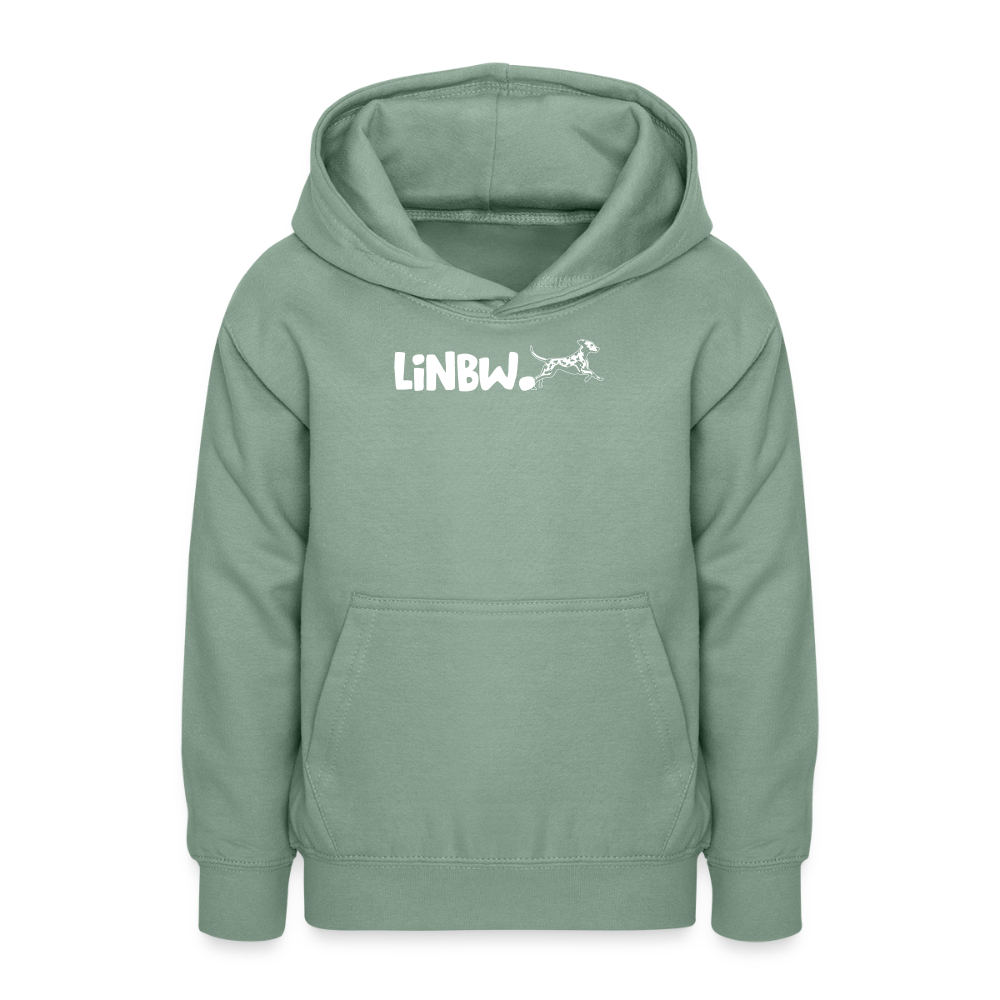 LiNBW. Teenager Hoodie Life is not just black and white - Graugrün