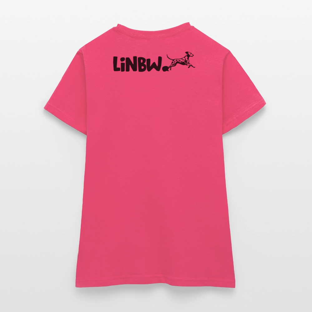 LiNBW. Frauen T-Shirt Life is not just black and white - Azalea