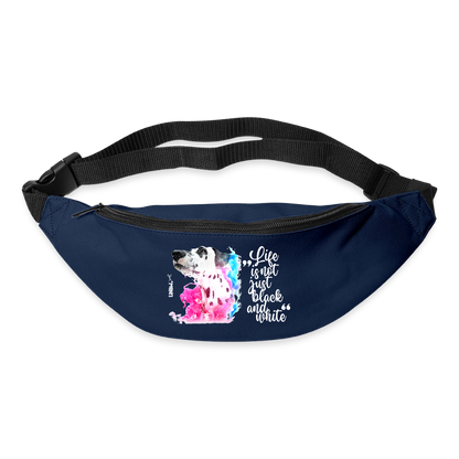 LiNBW. Gürteltasche Dalmatiner Life is not just black and white - Navy