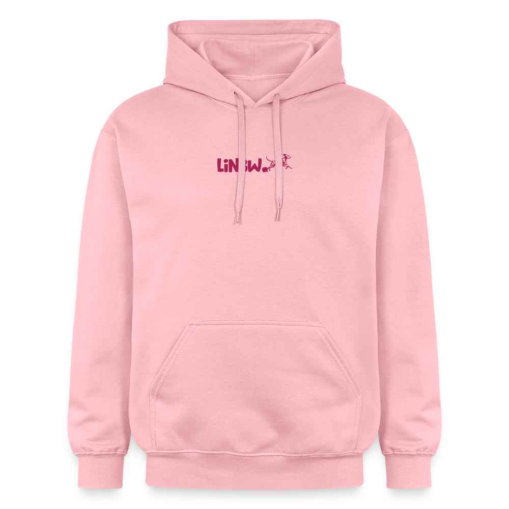 LiNBW. Männer & Frauen Hoodie Life is not just black and white - Hellrosa
