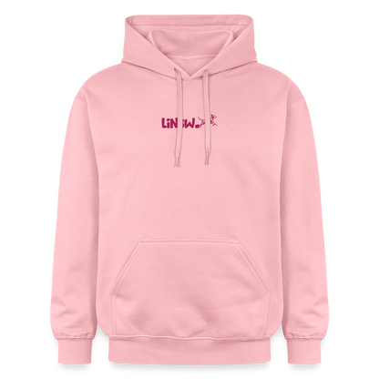 LiNBW. Männer & Frauen Hoodie Life is not just black and white - Hellrosa