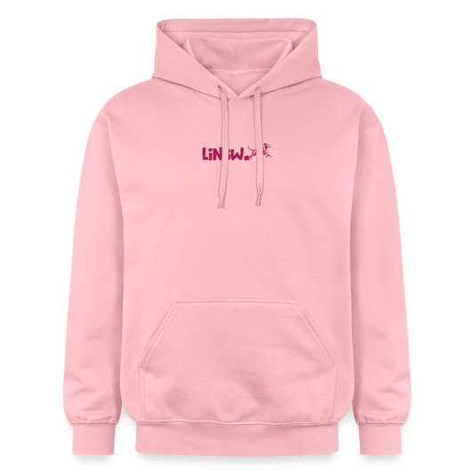 LiNBW. Männer & Frauen Hoodie Life is not just black and white - Hellrosa