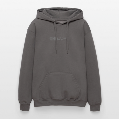 LiNBW. Männer & Frauen Hoodie Life is not just black and white - Dunkelgrau