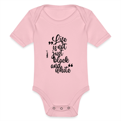 LiNBW. Body Kurzarm Life is not just black and white - Hellrosa