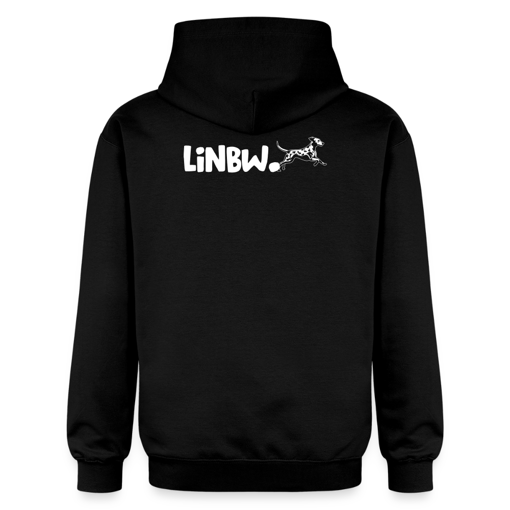 LiNBW. Männer & Frauen Hoodie Life is not just black and white - Schwarz
