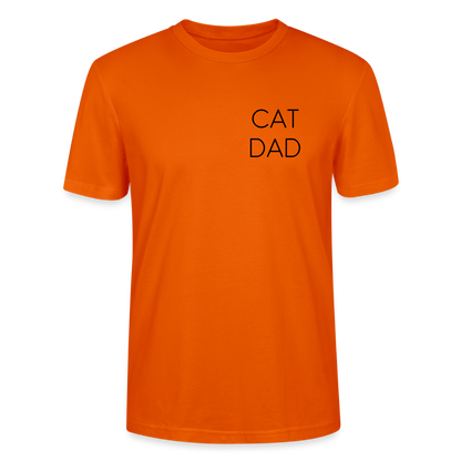 LiNBW. Männer T-Shirt Stolzes Personal einer Katze - Tieforange