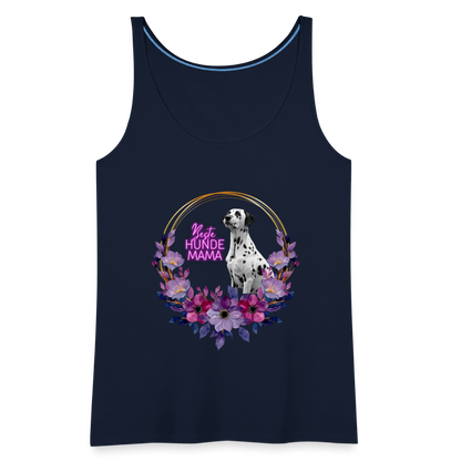 LiNBW. Frauen Tank-Top Beste Hundemama - Navy