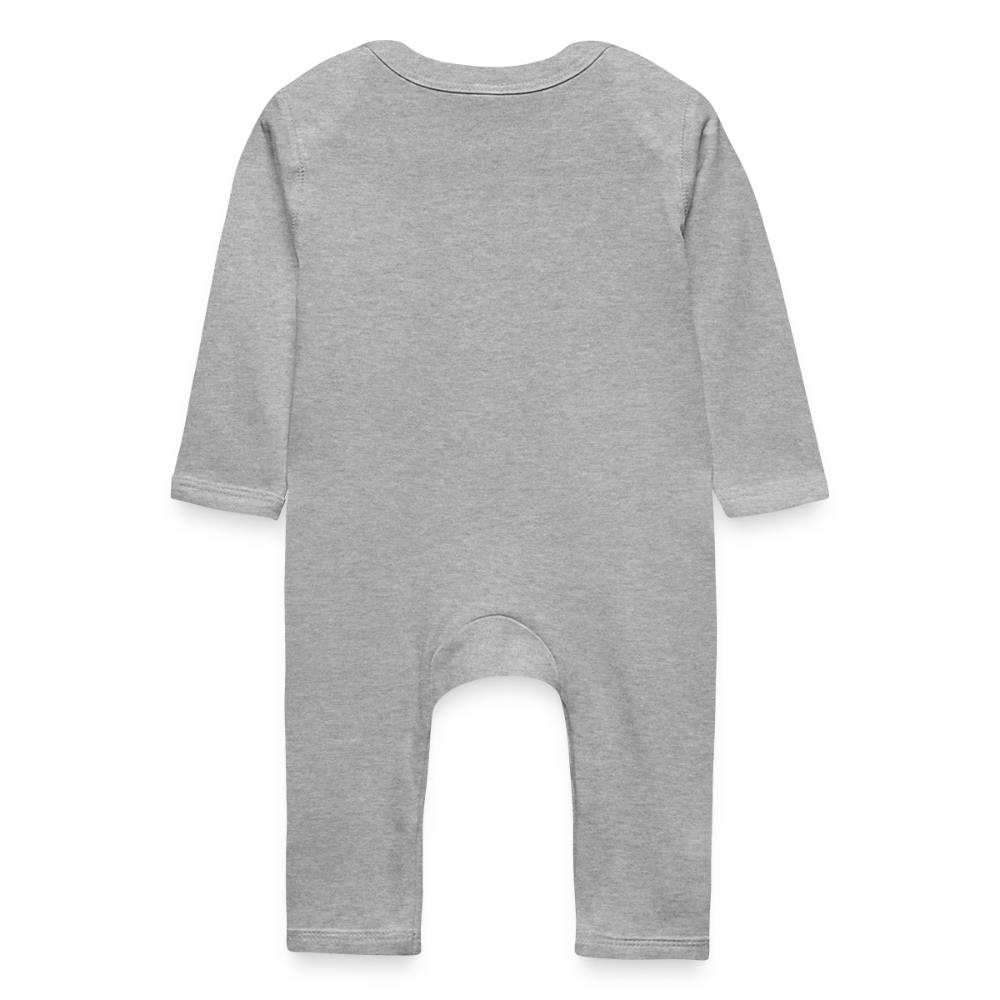 LiNBW. Baby Strampler Dalmatiner Let's Rock - Grau meliert