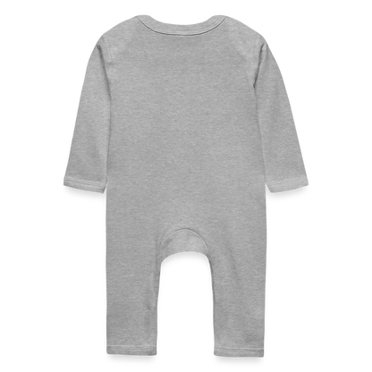 LiNBW. Baby Strampler Dalmatiner Let's Rock - Grau meliert