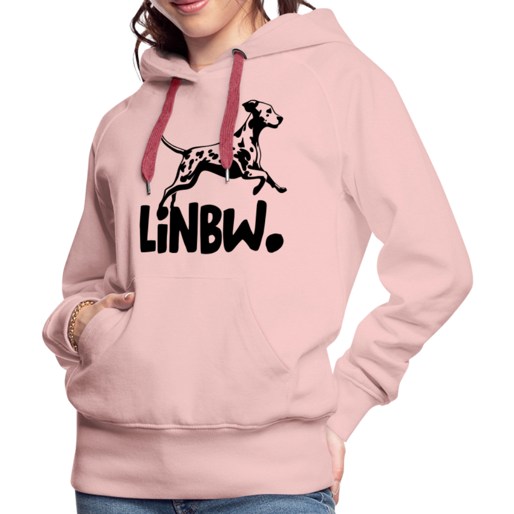 LiNBW. Frauen Hoodie - Kristallrosa