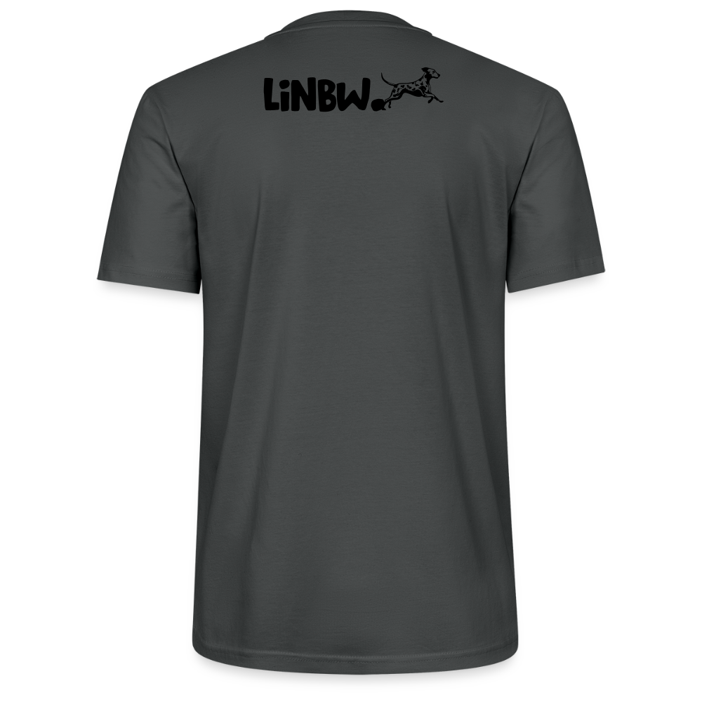 LiNBW. Männer T-Shirt Life is not just black and white - Anthrazit