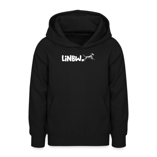 LiNBW. Teenager Hoodie Life is not just black and white - Schwarz