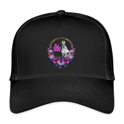 LiNBW. Cap Dalmatiner Beste Hundemama - Schwarz/Schwarz