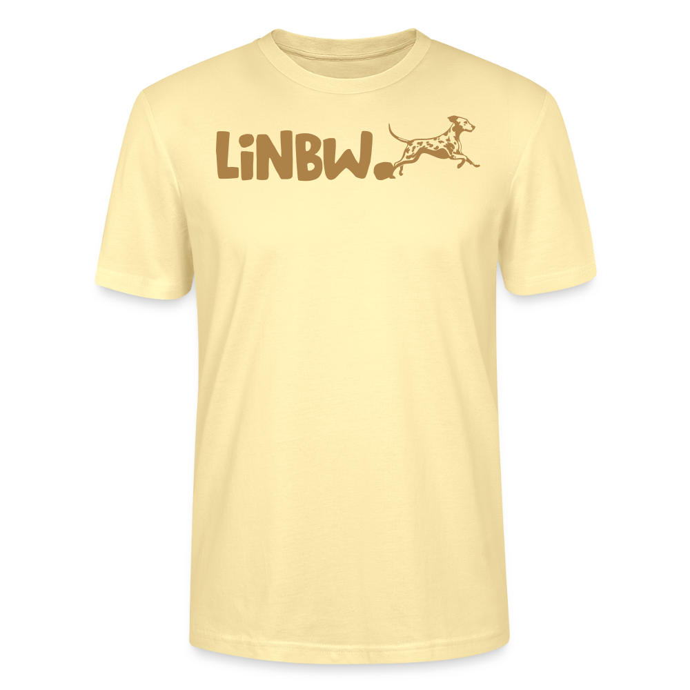 LiNBW. Männer T-Shirt Life is not just black and white - Creme