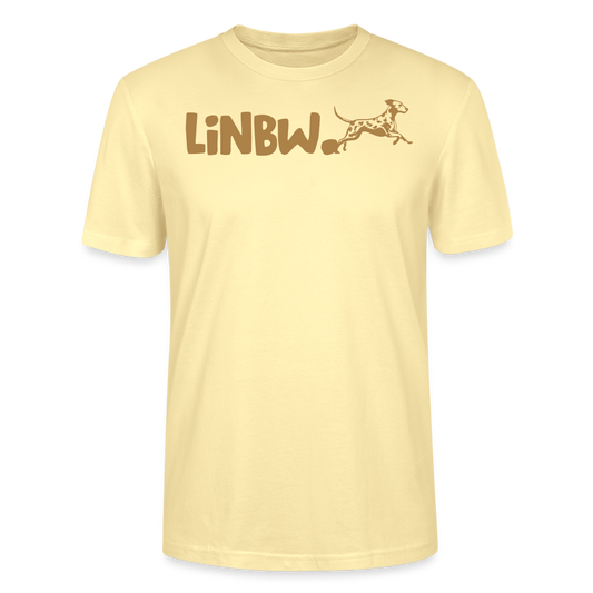 LiNBW. Männer T-Shirt Life is not just black and white - Creme