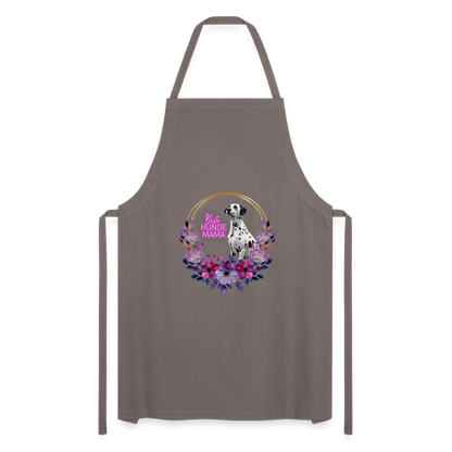 Kochschürze „Beste Hundemama“ – Für die Queen aller Fellnasen - Grau