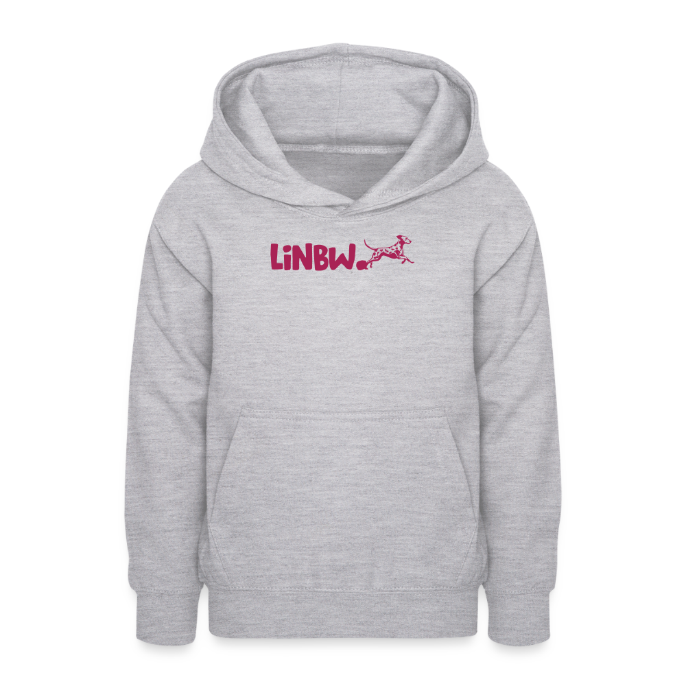 LiNBW. Teenager Hoodie Life is not just black and white - Hellgrau meliert