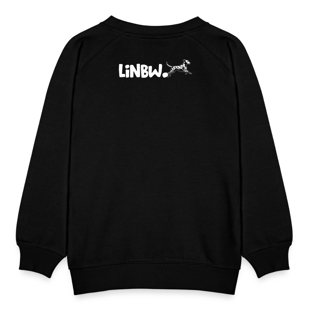 LiNBW. Kinder Pullover Life is not just black and white - Schwarz