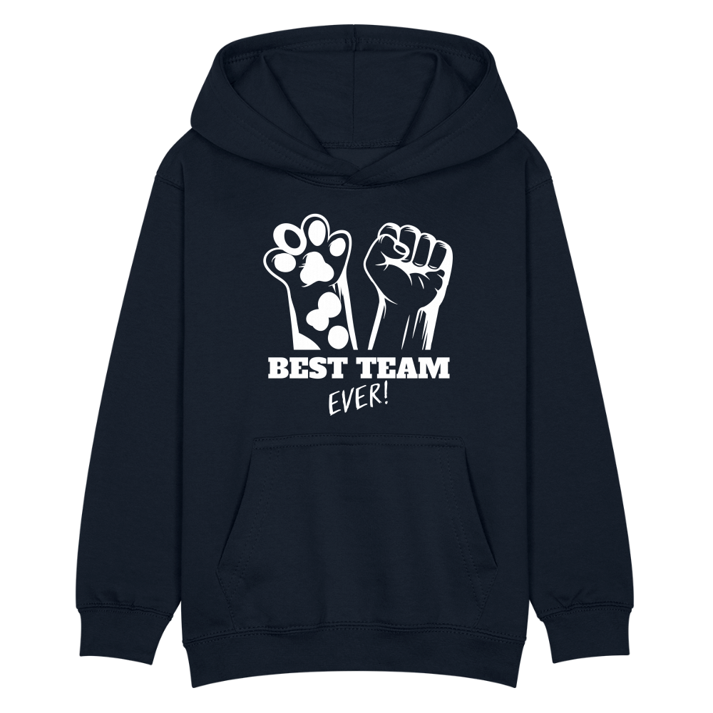 LiNBW. Kinder Hoodie Best Team Ever - Navy