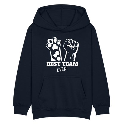 LiNBW. Kinder Hoodie Best Team Ever - Navy
