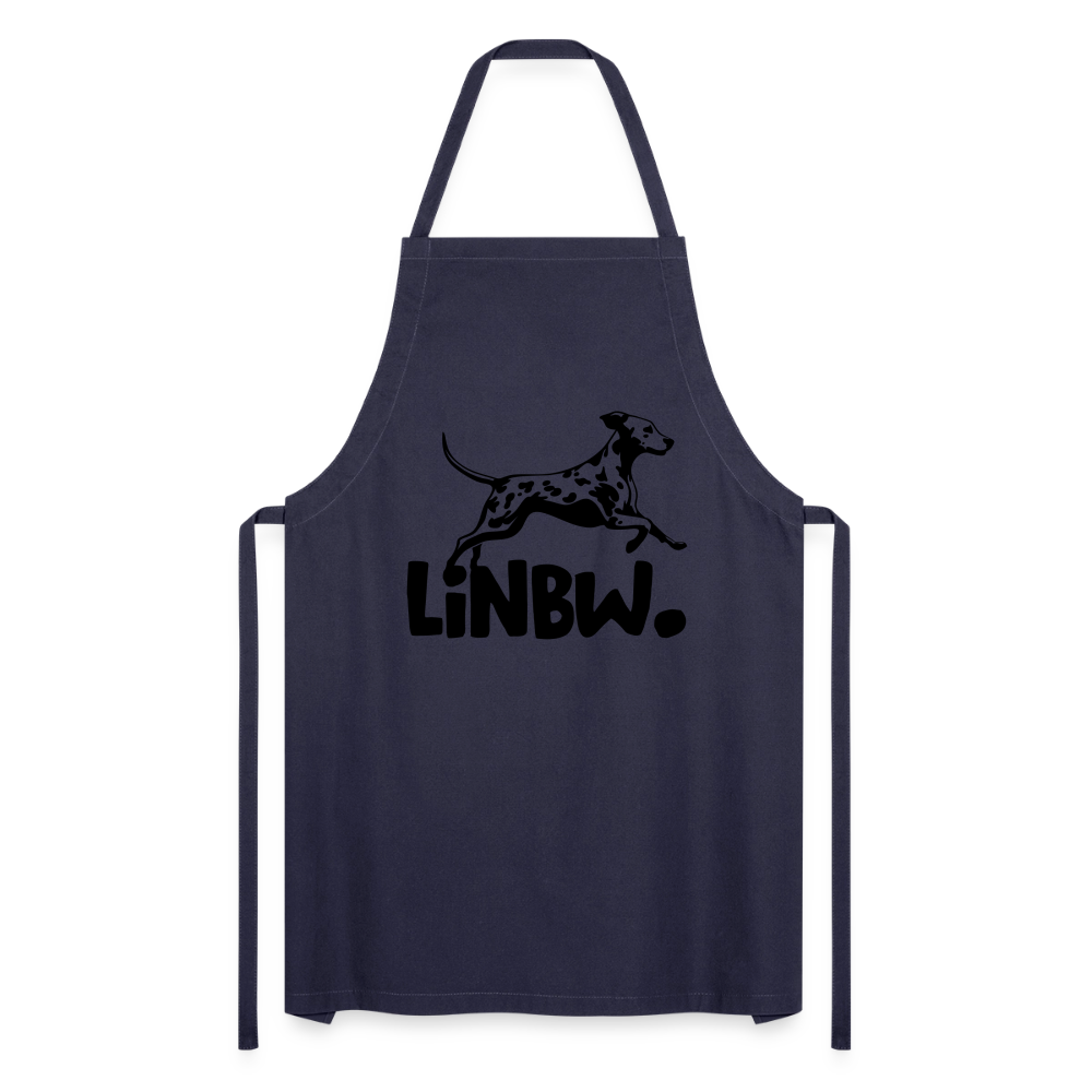 Kochschürze mit LINBW-Logo – schlicht, stilvoll & bewusst - Navy