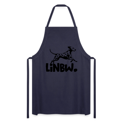 Kochschürze mit LINBW-Logo – schlicht, stilvoll & bewusst - Navy