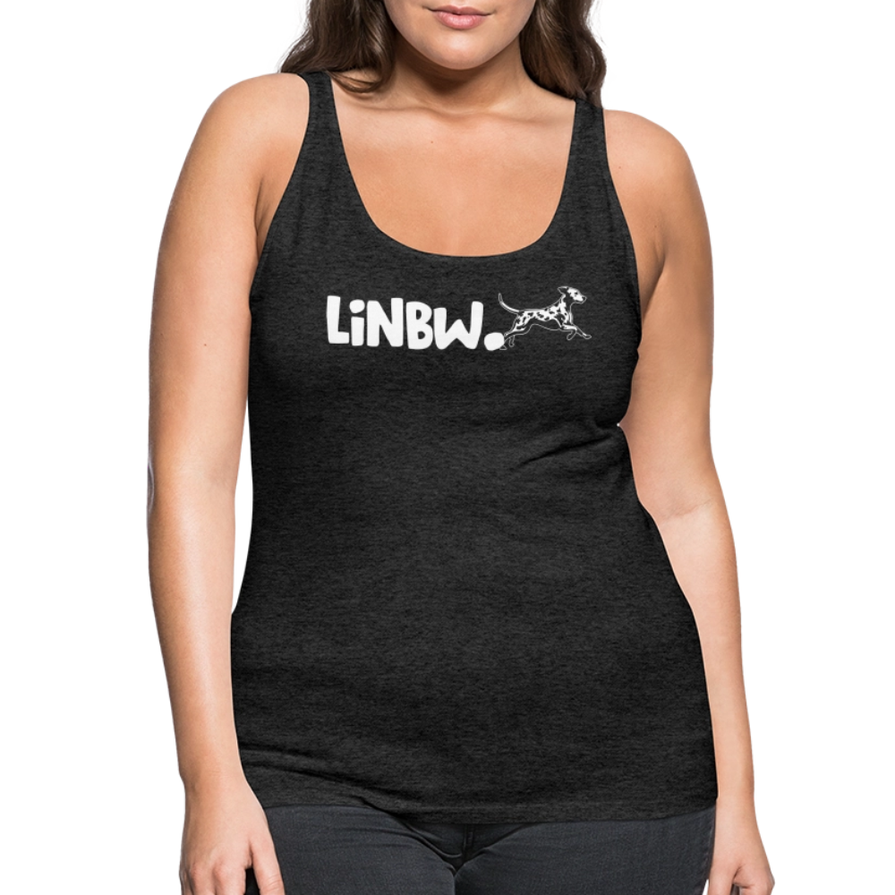 LiNBW. Frauen Tank-Top Life is not just black and white - Anthrazit