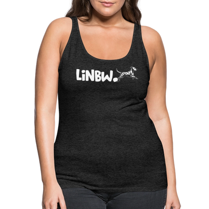 LiNBW. Frauen Tank-Top Life is not just black and white - Anthrazit