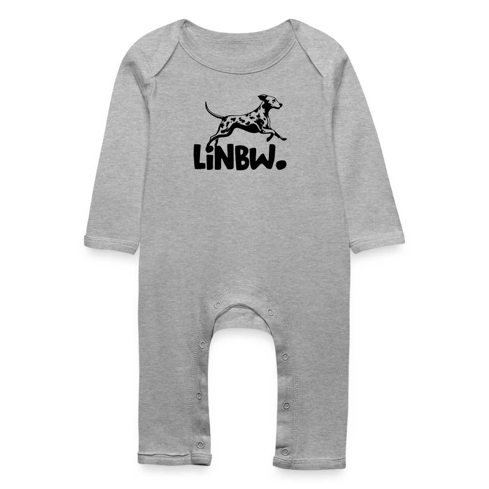 LiNBW. Baby Strampler - Grau meliert