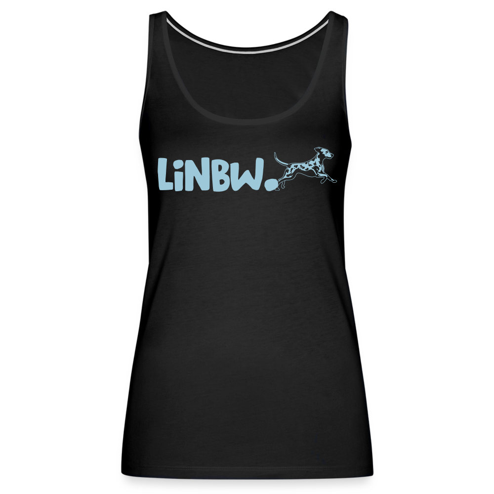 LiNBW. Frauen Tank-Top Life is not just black and white - Schwarz