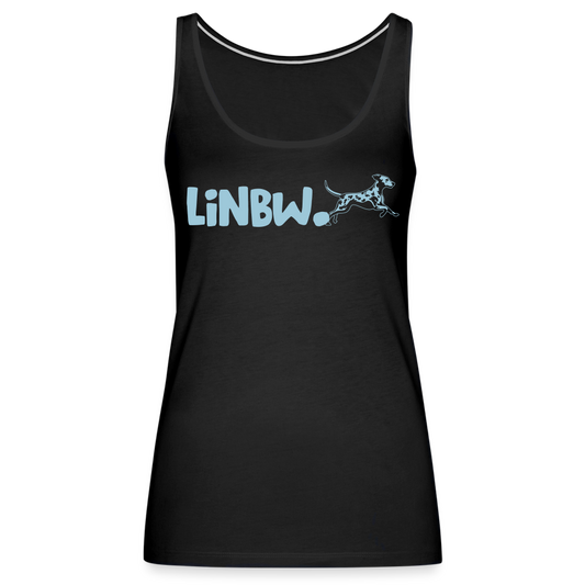 LiNBW. Frauen Tank-Top Life is not just black and white - Schwarz